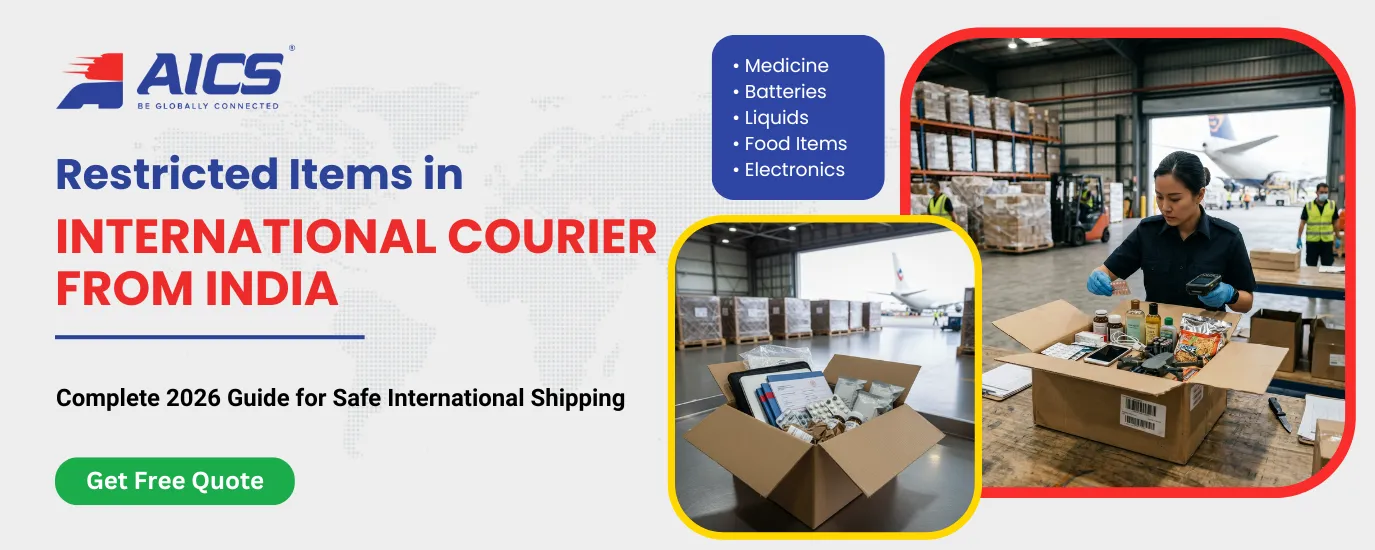Blogs 8 restricted items international courier India