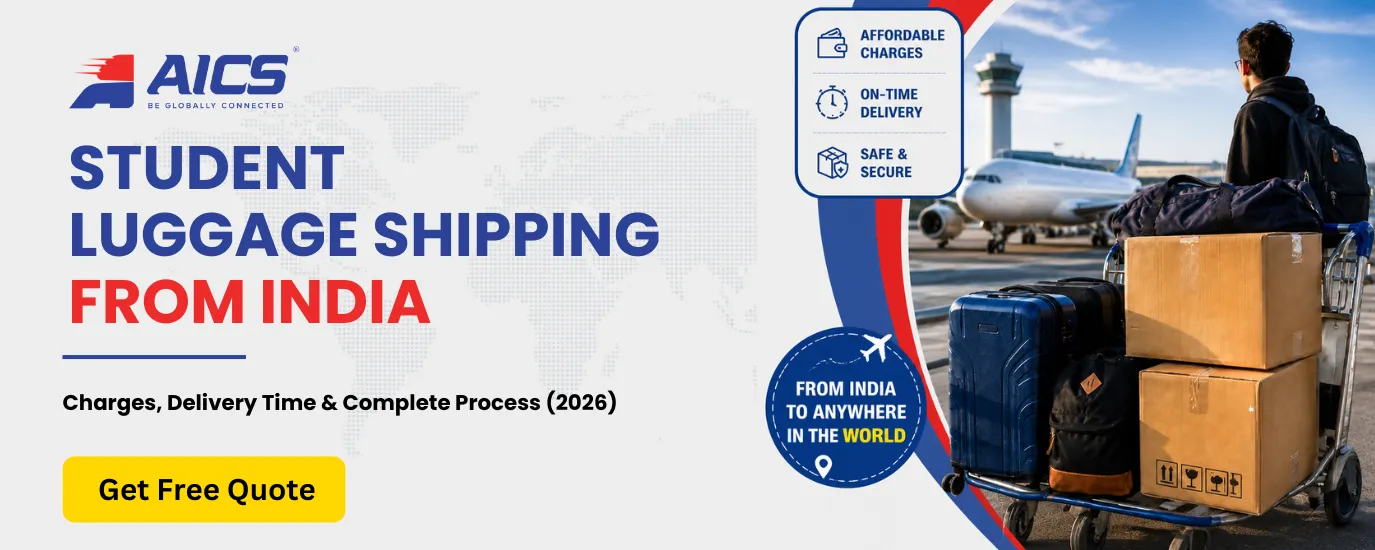 Blogs 9 Student Luggage Shipping from India