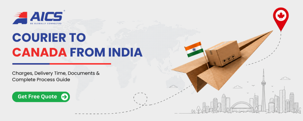 Courier to Canada from India